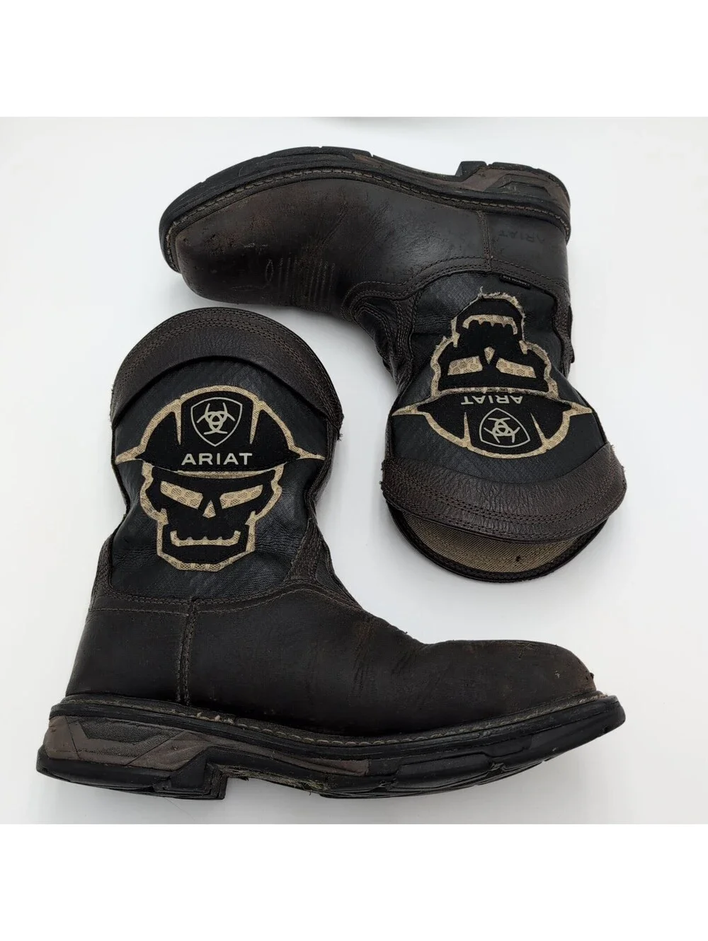 Ariat WorkHog VentTEK Composite Toe Pull-On Work Boots Men's 9D Black EH ASTM